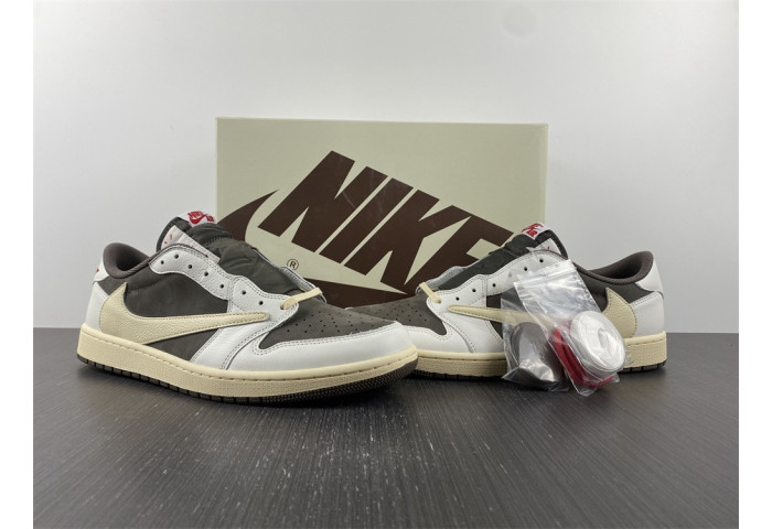 Jordan 1 Retro Low  Travis Scott Reverse Mocha  DM7866-162