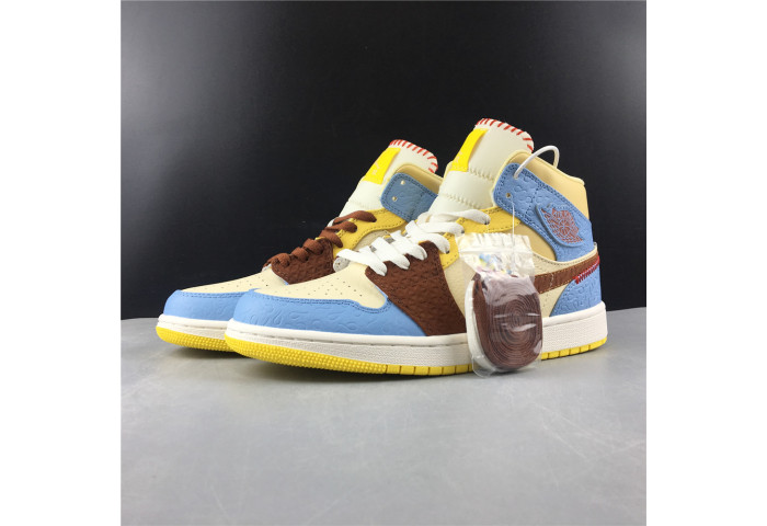 Jordan 1 Mid SE Fearless Maison Chateau Rouge CU2803-200