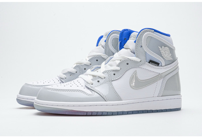 Jordan 1 Retro High Zoom White Racer Blue  CK6637-104