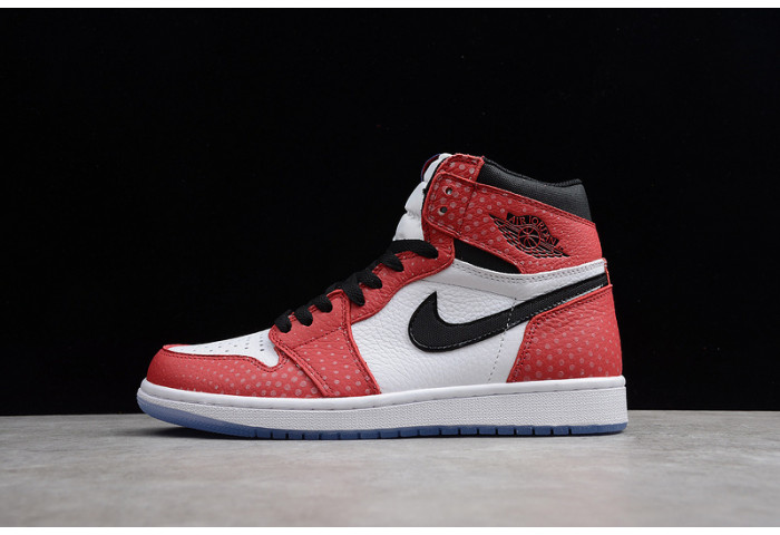Jordan 1 Retro High Spider Man Origin Story 555088-602