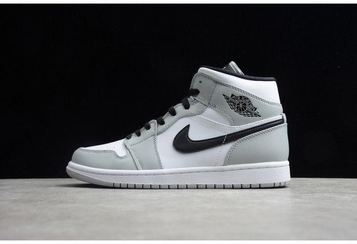 Jordan 1 Mid Light Smoke Grey 554724-092