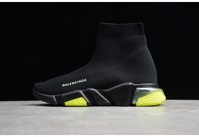 BALENGA SNEAKER SPEED HIGH NOIR AND VERT 360-517319W07U01007
