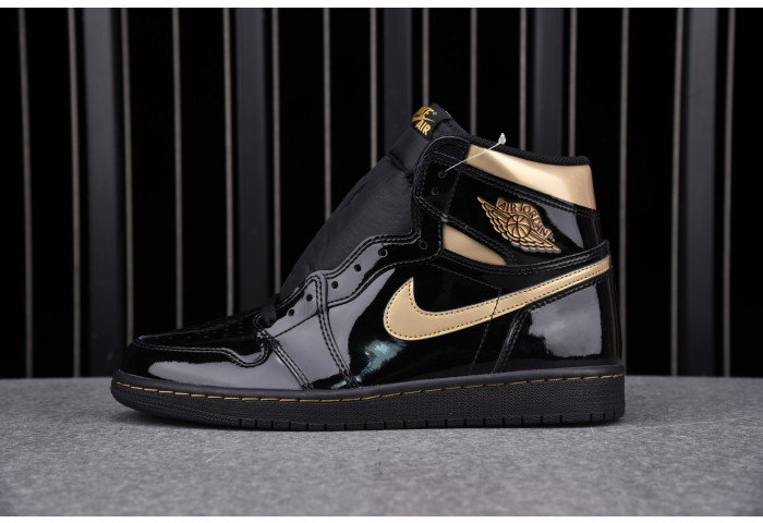 Jordan 1 Retro High Black Metallic Gold (2020) 555088-032