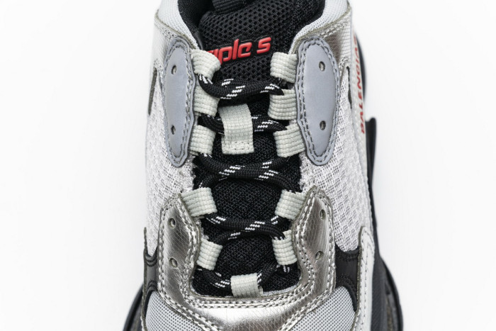 Ba*len*cia*ga triple s black silver 541624 w09e1 7320