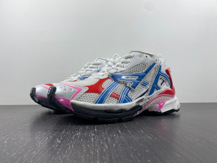 Ba*len*cia*ga runner white blue red 677402-w3rb6-9645