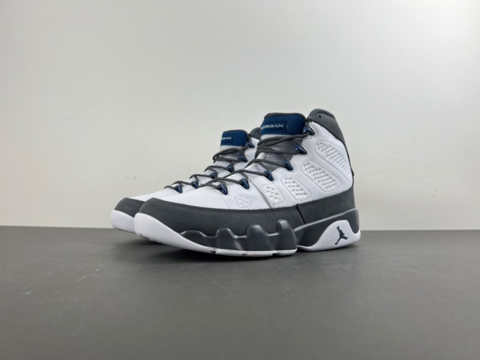 Air Jordan 9 “Flint Grey”Color: White/French Blue-Flint Grey” HV4794-100