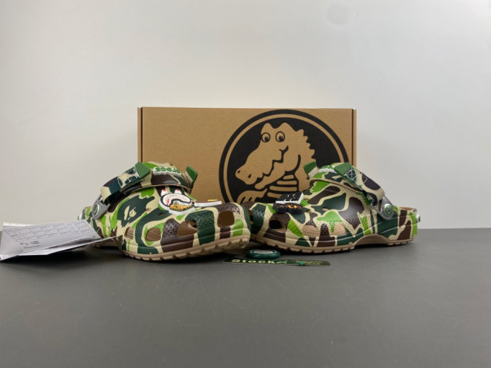 BAPE x Crocs Classic Clog 
