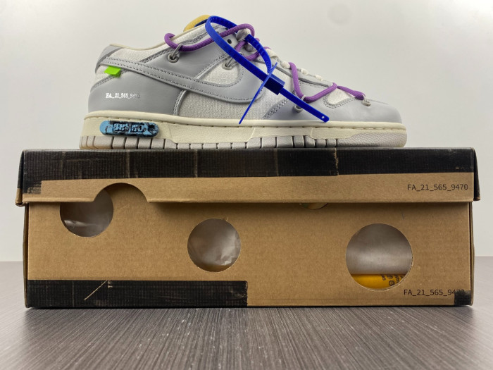 Nike Dunk Low Off-White Lot 48 - DM1602-107