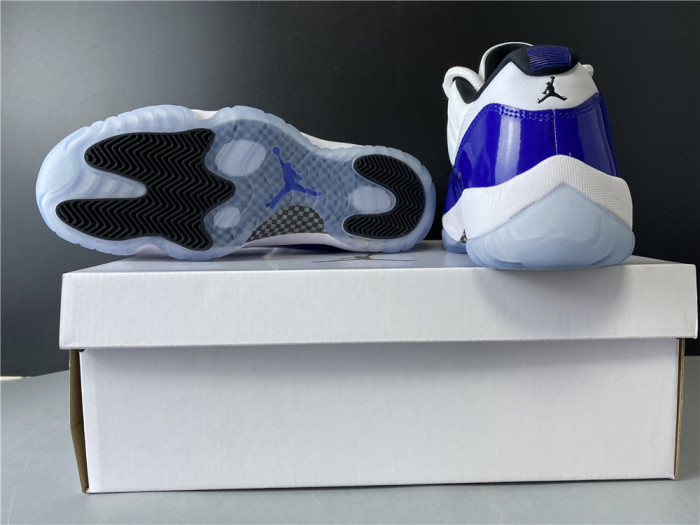 Jordan 11 Retro Low White Concord (W) AH7860-100