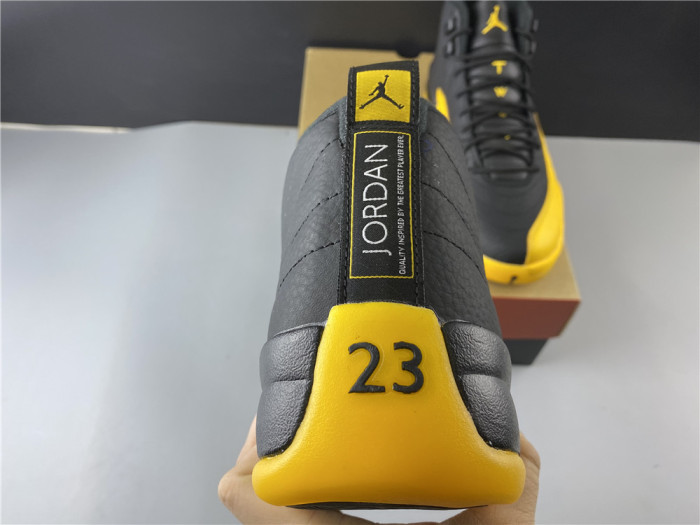 JORDAN 12 RETRO BLACK UNIVERSITY GOLD 130690-070