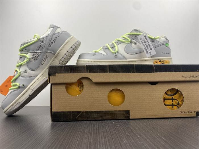 Nike Dunk Low Off-White Lot 43 - DM1602-128