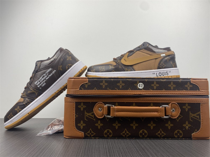 OFF–WHITE X NIKE AIR JORDAN 1 LV AQ0818-168