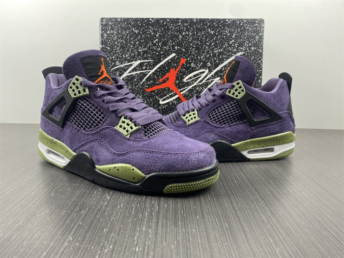 Jordan 4 Retro Canyon Purple  AQ9129-500