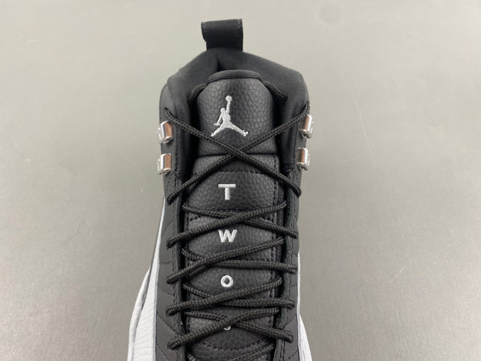AIR JORDAN 12 “BLACK/WOLF GREY” CT8013-010