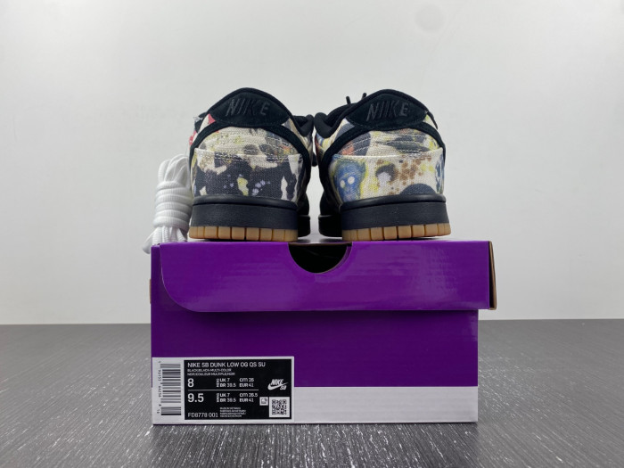 Dunk SB Svp*me × Nike Dunk Low “Rammellzee” FD8778-001