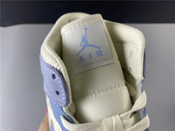 Jordan 1 Mid Mixed Textures Blue DA4666-100