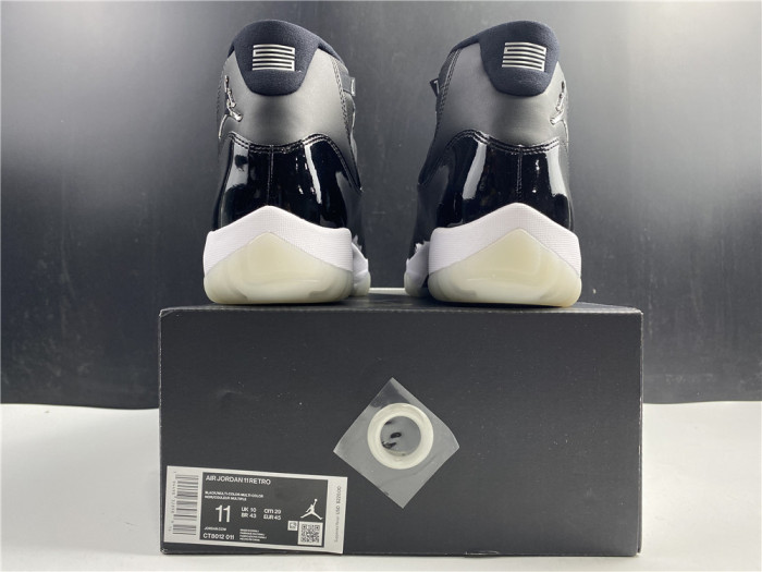 Jordan 11 Retro Black Clear CT8012-011