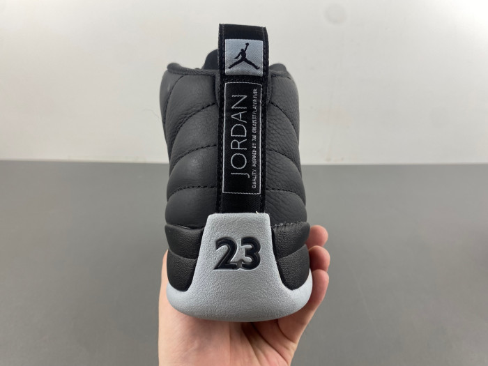 AIR JORDAN 12 “BLACK/WOLF GREY” CT8013-010