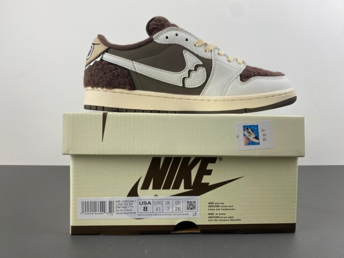 AIR JORDAN 1 LOW TRAVIS SCOTT LABUBU DM7866-717