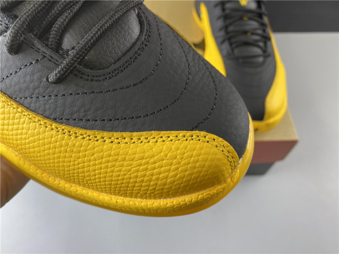 JORDAN 12 RETRO BLACK UNIVERSITY GOLD 130690-070