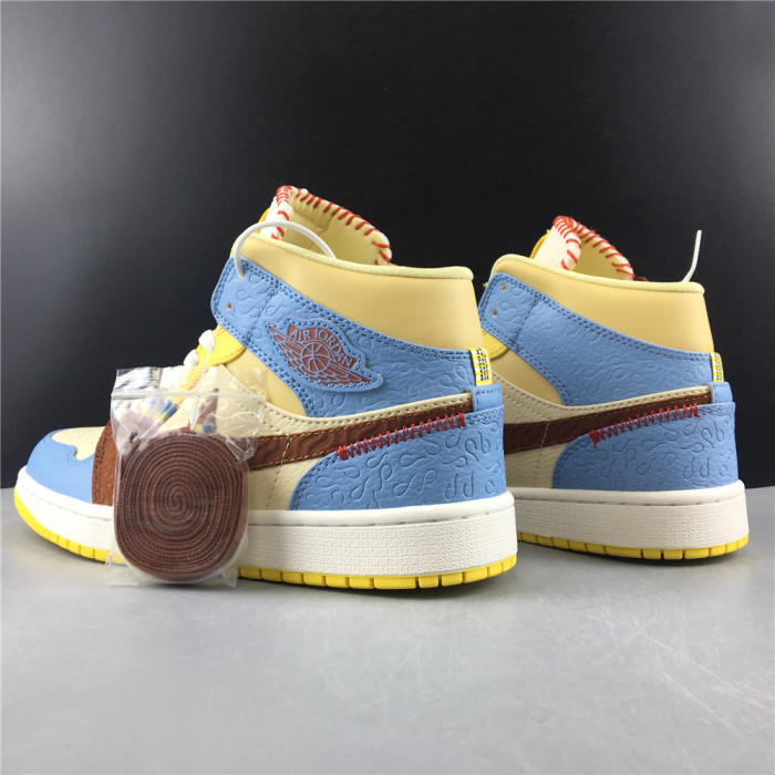Jordan 1 Mid SE Fearless Maison Chateau Rouge CU2803-200
