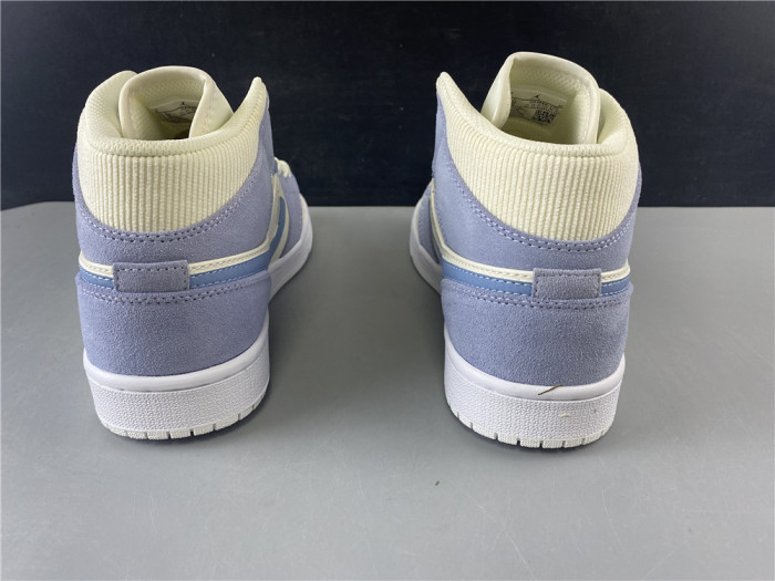 Jordan 1 Mid Mixed Textures Blue DA4666-100