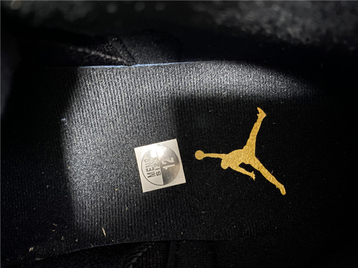 JORDAN 12 RETRO BLACK UNIVERSITY GOLD 130690-070