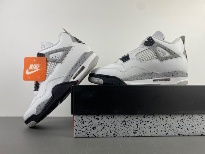 Air Jordan 4 “White Cement” (2025) FV5029-100