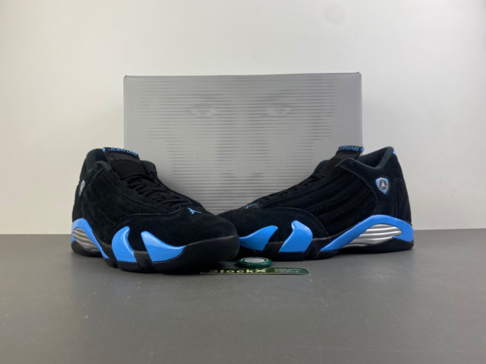 Air Jordan 14 “Black/University Blue 487471-007