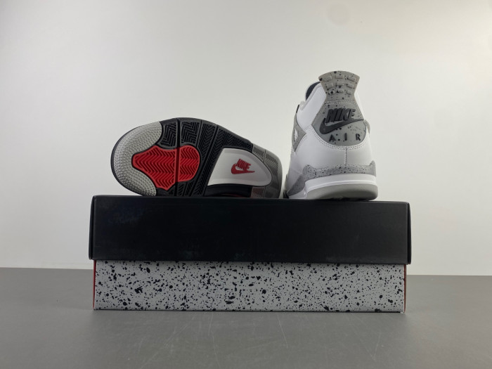 Air Jordan 4 “White Cement” (2025) FV5029-100