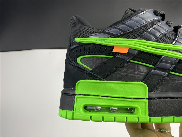 Nike Air Rubber Dunk Off-White Green Strike CU6015-001