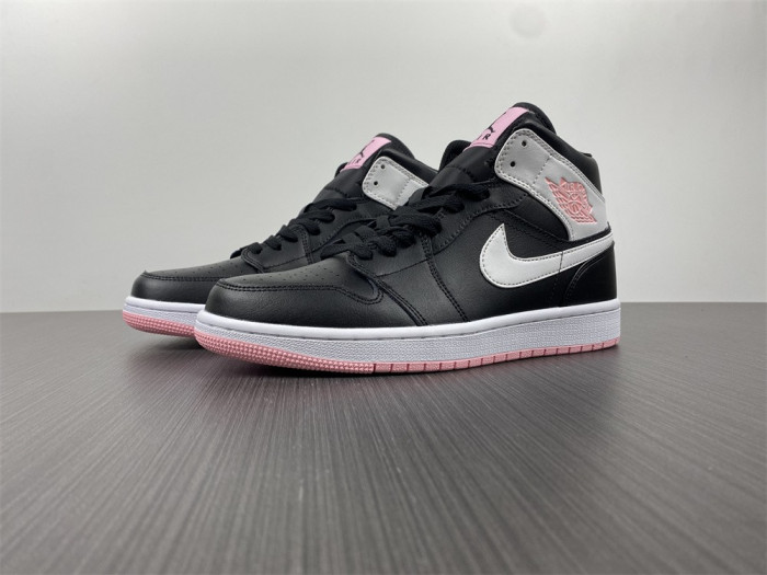 Mid GS Black White Arctic Pink 555112-061