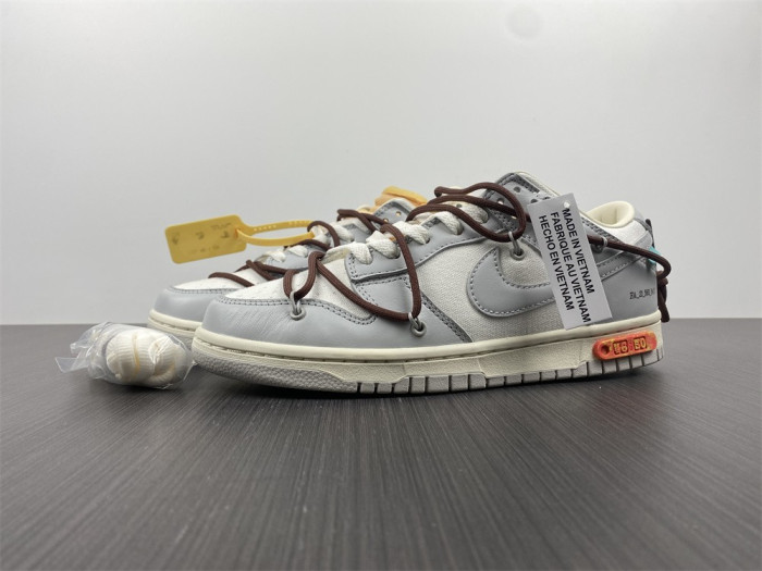 NIKE DUNK LOW OFF-WHITE ''LOT 46 OF 50'' - DM1602-102