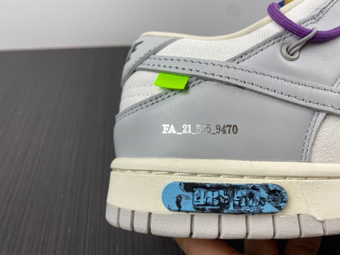 Nike Dunk Low Off-White Lot 48 - DM1602-107