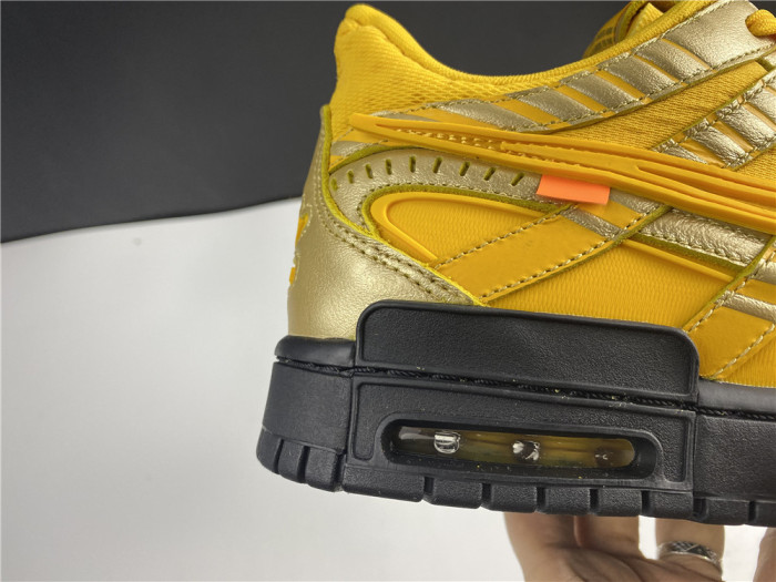 Nike Air Rubber Dunk Off-White University Gold CU6015-700