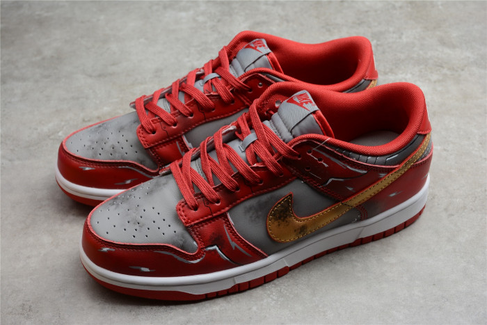 Nike Dunk Low Retro Medium Grey Varsity Red UNLV (2021) DD1391-002