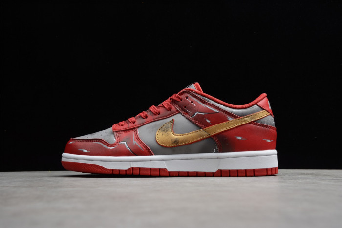 Nike Dunk Low Retro Medium Grey Varsity Red UNLV (2021) DD1391-002
