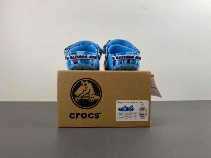 BAPE x Crocs Classic Clog 
