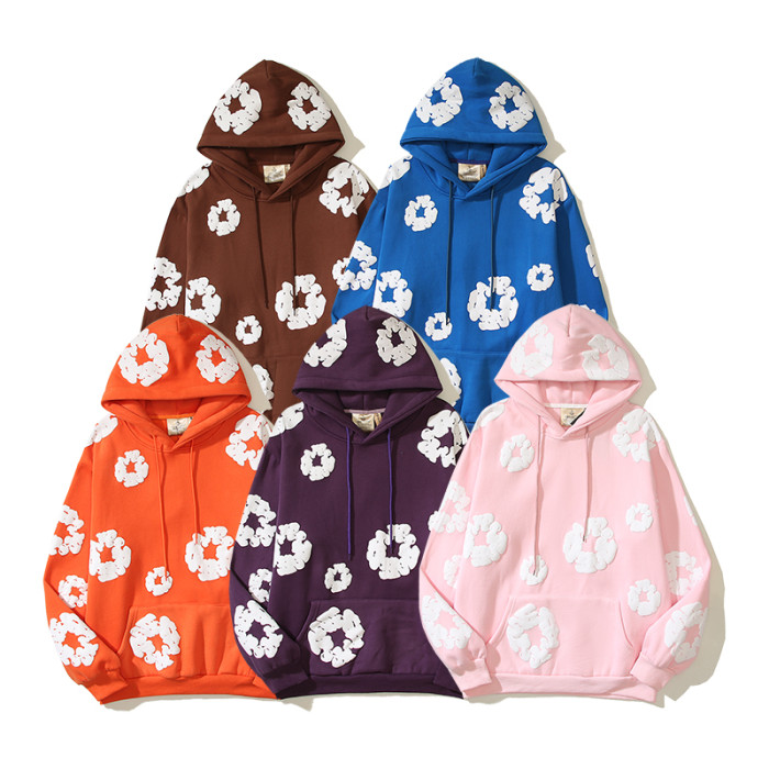 Denim Tears wreath-print cotton Hoodie