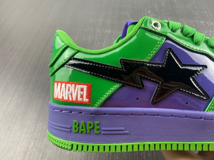 A BATHING APE MARVEL BAPE STA