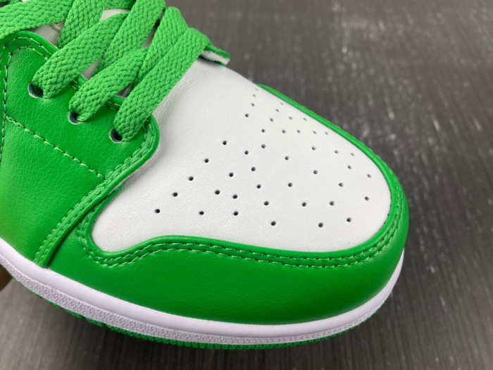 Air Jordan 1 Low White Green Blue DC0774-30418