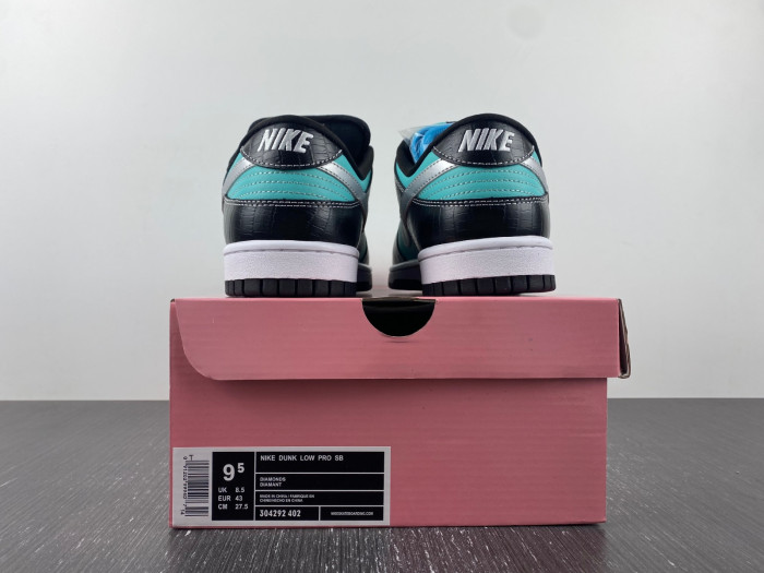 nike dunk sb low diamond S*pply co. "t*f*ny" 304292-402