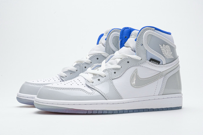 Jordan 1 Retro High Zoom White Racer Blue  CK6637-104