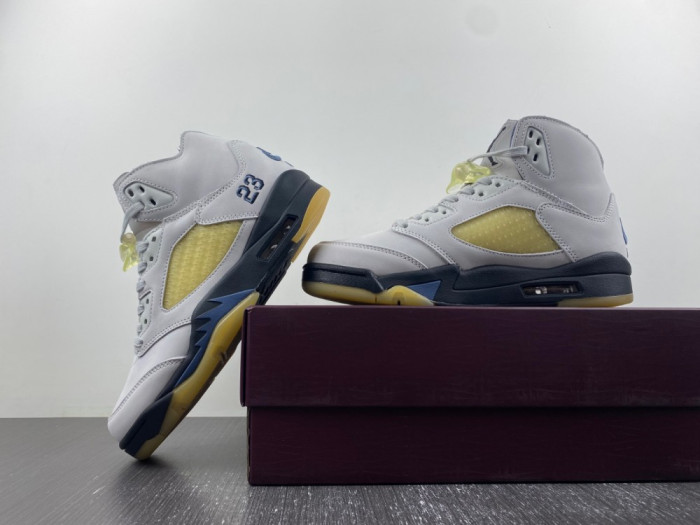 A Ma Maniere x Air Jordan 5 “Diffused Blue x AJ5 FZ5758-004