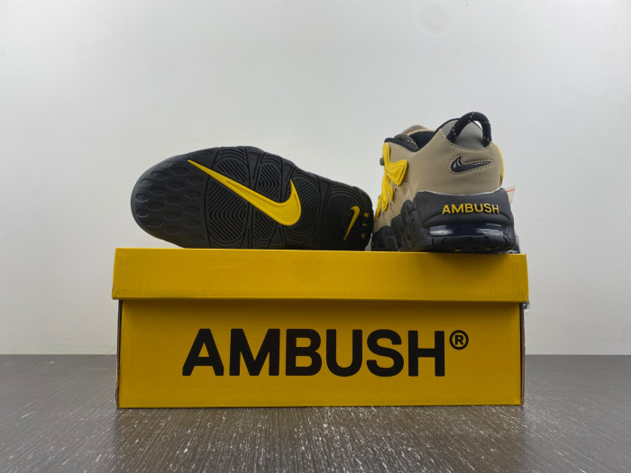 AMBUSH x Nike Air More Uptempo Low “Limestone” FB1299-200