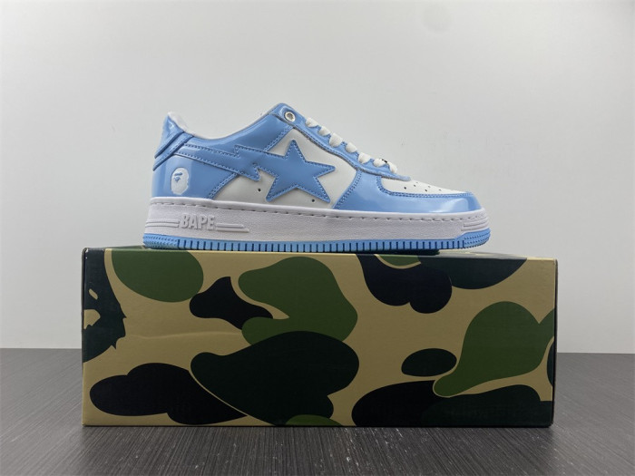 A Bathing Ape SK8 Sta Low Blue BA1H70191001