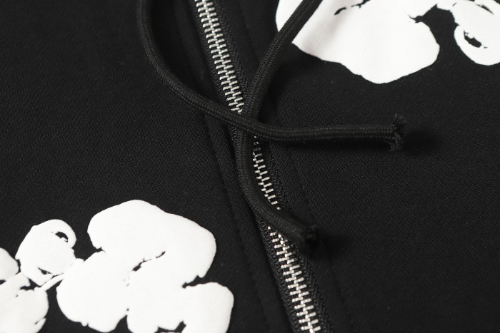 Denim Tears Cotton Wreath Zip Hoodie