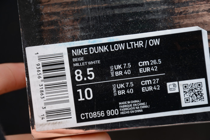 Nike Dunk Low Off-White CT0856-900