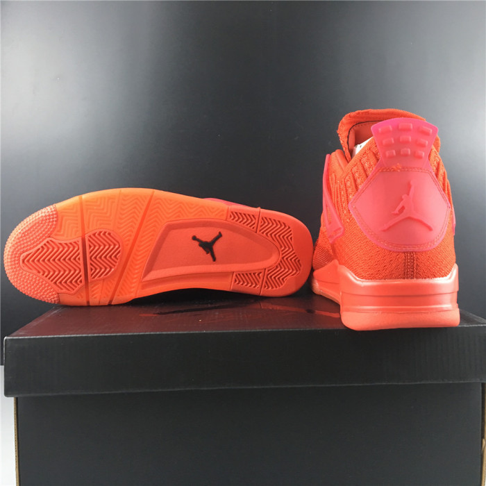 Jordan 4 Retro Flyknit Red AQ3559-600