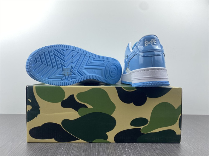 A Bathing Ape SK8 Sta Low Blue BA1H70191001